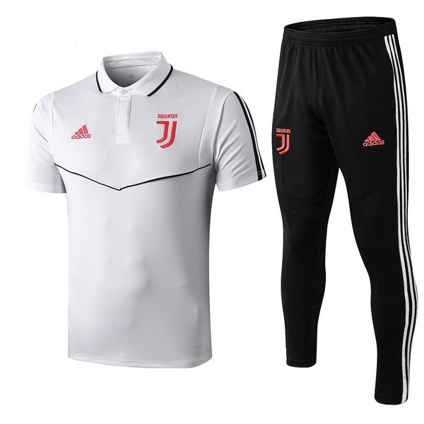 Polo Football Ensemble Complet Juventus 2019-20 Rouge Negro